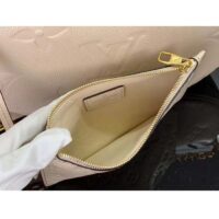 Louis Vuitton LV Women Loop Hobo Cream Monogram Empreinte Embossed Grained Cowhide Leather (2)
