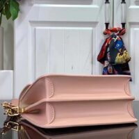 Louis Vuitton LV Women Mini Dauphine Handbag Pink Epi Grained Cowhide Leather (7)