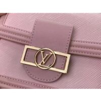 Louis Vuitton LV Women Mini Dauphine Handbag Pink Epi Grained Cowhide Leather (7)