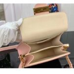 Louis Vuitton LV Women Mini Dauphine Handbag Pink Epi Grained Cowhide Leather - Image 10