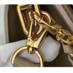 Louis Vuitton LV Women Mini Dauphine Handbag Poivre Brown Epi Grained Cowhide Leather – Bild 9