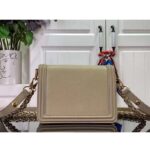 Louis Vuitton LV Women Mini Dauphine Handbag Poivre Brown Epi Grained Cowhide Leather – Bild 3