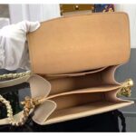 Louis Vuitton LV Women Mini Dauphine Handbag Poivre Brown Epi Grained Cowhide Leather – Bild 6