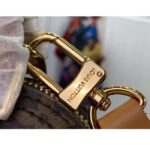 Louis Vuitton LV Women Nano Alma Handbag Monogram Coated Canvas Natural Cowhide Leather - Image 9