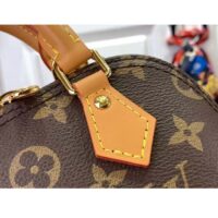 Louis Vuitton LV Women Nano Alma Handbag Monogram Coated Canvas Natural Cowhide Leather (7)