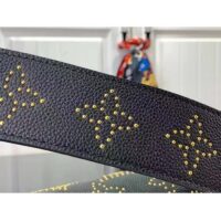 Louis Vuitton LV Women Nano Speedy Bag Black Monogram Empreinte Grained Cowhide Leather (2)