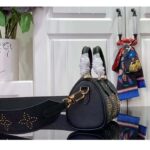 Louis Vuitton LV Women Nano Speedy Bag Black Monogram Empreinte Grained Cowhide Leather – Bild 4