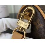 Louis Vuitton LV Women Nano Speedy Bag Pink Monogram Coated Canvas Cowhide Leather - Imagen 9