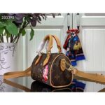 Louis Vuitton LV Women Nano Speedy Bag Pink Monogram Coated Canvas Cowhide Leather - Imagen 3