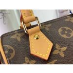 Louis Vuitton LV Women Nano Speedy Bag Pink Monogram Coated Canvas Cowhide Leather - Imagen 8