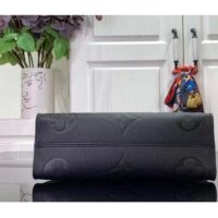 Louis Vuitton LV Women OnTheGo East West Black Embossed Grained Cowhide Leather (8)