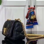 Louis Vuitton LV Women Pico GO-14 Black Lamb Leather Lambskin Cowhide Leather - Image 7