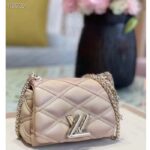 Louis Vuitton LV Women Pico GO-14 Pink Lamb Leather Lambskin Cowhide Leather - Image 4