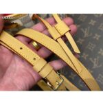 Louis Vuitton LV Women Sac Nano Noé Dragon Fruit Pink Damier Azur Coated Canvas - Image 9