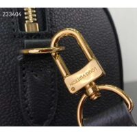 Louis Vuitton LV Women Speedy Bandoulière 25 Handbag Black Monogram Empreinte Grained Cowhide Leather Studs (1)