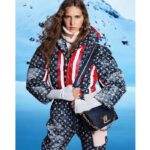 Louis Vuitton LV Women Tricolor Monogram Puffer Jacket Polyamide Navy Red - immagine 11