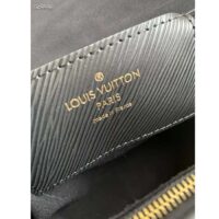 Louis Vuitton LV Women Twist MM Black Epi Grained Cowhide Leather Smooth-Cowhide Trim (1)