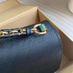 Louis Vuitton LV Women Twist MM Black Epi Grained Cowhide Leather Smooth-Cowhide Trim – Bild 9