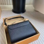 Louis Vuitton LV Women Twist MM Black Epi Grained Smooth Cowhide Leather - Image 5