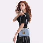 Louis Vuitton LV Women Twist MM Bleu Nuage Blue Epi Grained Smooth Cowhide Leather - Image 13