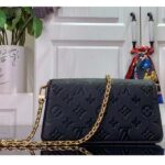 Louis Vuitton LV Women Wallet On Chain Métis Black Monogram Empreinte Embossed Supple Grained Cowhide Leather - Imagen 5