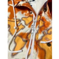 Louis Vuitton Men Cotton Hooded Blouson Regular Fit LV Mappamundi Signature Printed All Over (6)