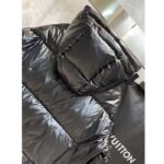 Louis Vuitton Women LV SKI Glossy Nylon Puffer Jacket Polyamide Black - Bild 7