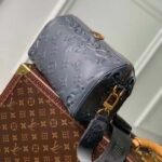 Louis Vuitton Unisex City Keepall Bag Dark Shadow Gray Calf Leather Cowhide - Bild 4