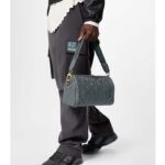 Louis Vuitton Unisex City Keepall Bag Dark Shadow Gray Calf Leather Cowhide - Bild 12