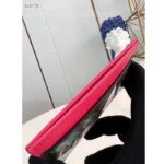 Louis Vuitton Unisex LV Card Holder Dragon Fruit Pink Monogram Coated Canvas - Imagen 6