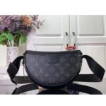 Louis Vuitton Unisex LV Moon Crossbody Monogram Eclipse Coated Canvas Cowhide Leather - Image 3