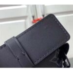 Louis Vuitton Unisex LV Moon Crossbody Monogram Eclipse Coated Canvas Cowhide Leather - Image 8