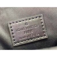 Louis Vuitton Unisex LV Nano Steamer Monogram Eclipse Coated Canvas Cowhide Leather (1)
