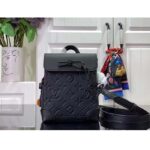 Louis Vuitton Unisex LV Nano Steamer Taurillon Monogram Embossed Cowhide Leather – Bild 3