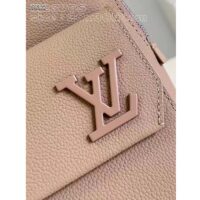 Louis Vuitton Unisex LV Pilot Slingbag Sable Beige Cowhide Leather Textile Lining (4)