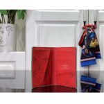 Louis Vuitton Unisex LV Pocket Organizer Khaki Green Vermillion Red Monogram Coated Canvas - immagine 5