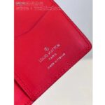 Louis Vuitton Unisex LV Pocket Organizer Vermillion Red Epi XL Grained Leather Cowhide - Bild 7