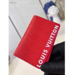 Louis Vuitton Unisex LV Pocket Organizer Vermillion Red Epi XL Grained Leather Cowhide - Bild 3