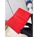 Louis Vuitton Unisex LV Pocket Organizer Vermillion Red Epi XL Grained Leather Cowhide - Bild 6
