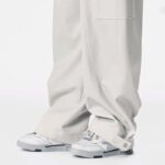 Louis Vuitton Unisex LV Skate Sneaker Grey Grained Calf Leather Rubber Outsole - Image 12