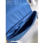 Louis Vuitton Unisex LV Takeoff Messenger Atlantic Blue Cowhide Leather Textile Lining - Bild 7