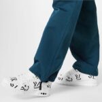 Louis Vuitton Unisex LV Trainer Sneaker Black Mix of Sustainable Materials - Bild 14