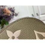 Louis Vuitton Unisex Pochette Cosmétique PM Kaki Fango Cream Monogram Empreinte Embossed Leather - Image 8