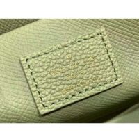 Louis Vuitton Unisex Pochette Cosmétique PM Kaki Fango Cream Monogram Empreinte Embossed Leather (8)