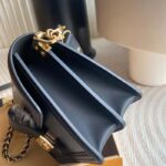 Louis Vuitton Women Dauphine MM Handbag Black Black Epi Grained Cowhide Leather - Image 5