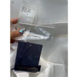 Louis Vuitton Women LV Belted Skater Dress White Short Dress Golden V Logo - Image 10