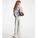 Louis Vuitton Women LV FLIGHT MODE 3D Mahina Monogram T-Shirt Cotton Navy White – Bild 12