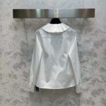 Louis Vuitton Men LV Fin Collar Shirt Cotton Optical White Regular Fit - immagine 3