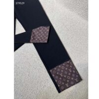 Louis Vuitton Women LV Leggings Monogram Elastic Belt Polyamide Elastane Black Fitted (2)