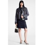 Louis Vuitton Women LV NIGHT Monogram Denim Jacket Cotton Navy - Imagen 14